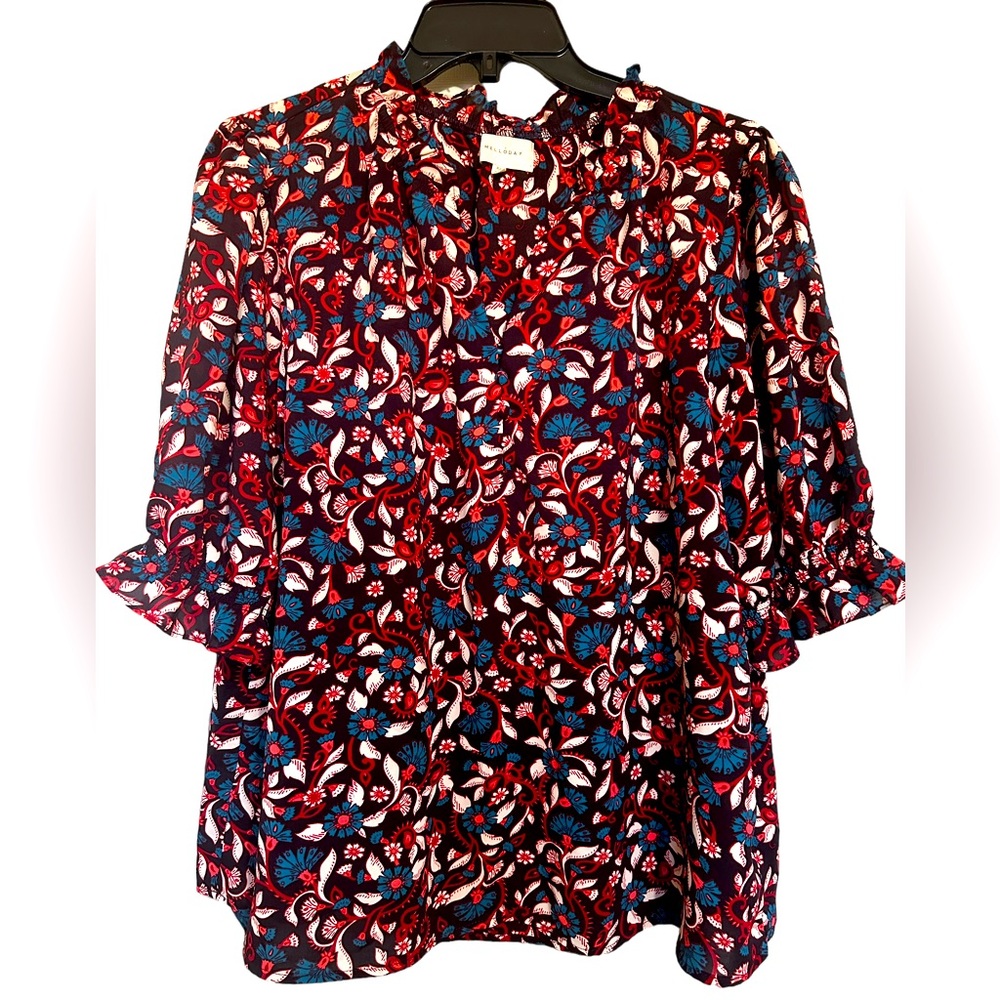 Woman’s Melloday Floral Blouse Size XL